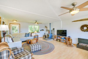 Hoodsport Vacation Rental with Deck and Canal Views!